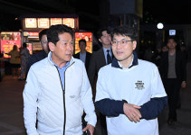 김정기 대구시장 권한대행, 칠성야시장 방문…“상인 고충 직접 듣고, 활성화 지원 지시”