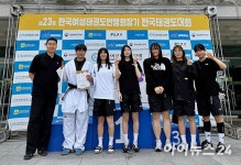 경주시청 여자태권도팀, 창단 2년 만에 전국대회 메달 획득