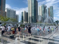 세종 도시상징광장 음악분수, 물놀이형 수경시설로 전환