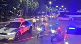 대전경찰, 광복절 폭주족 강력 단속... “전원 형사입건”