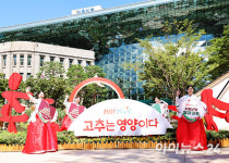 영양군, K매운맛 영양고추 서울...영양고추 H.O.T 페스티벌