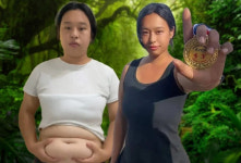 쥐 50마리 먹으며 35일 섬에서 버틴 여성 살 빼서 좋아