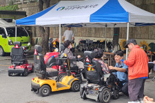 광주시 서구, 전동보장구 이용 장애인·노인 보험 지원