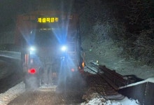 경주시, 밤샘 제설작업...출근길 결빙 대비 총력