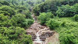 산림청 사방댐 본댐, 무너지지 않았다⋯토사 저지 기능 발휘
