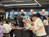 본우리집밥, 미쉐린 맛집과 협업…구내식당서 태국식 특식 선봬