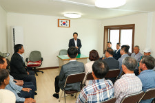 군민 목소리에서 답 찾겠다…전화식 성주군수, 민선9기 첫 읍·면 순회 성주읍서 시작