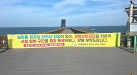 출입통제 무시한 낚시객들…포항 장길리 보릿돌 안전불감증 여전
