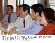 與 ‘초선의 힘’ 본격 세력분화