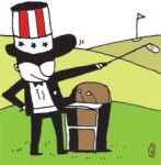 골프쳐야 백악관 주인된다?