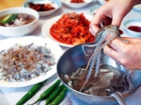 [춤추는 젓가락]영암군 독천리 낙지골－갈낙탕