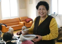 동지팥죽 노인공양 20년 정성