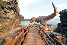 [훌쩍 떠난다]한국판 ‘쥬라기공원’고성 상족암·공룡박물관