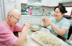 [포토다큐] 장애인 공동생활가정 나영화씨네