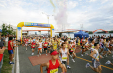 사천 노을속 ‘환상의 질주’