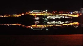 만추에 어우러진 빛과 물의 앙상블…화려한 야경도시 진주