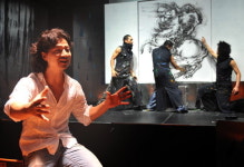 [무대에서 만난사람]퍼포먼스 ‘드로잉 쇼’ 첫 선…김진규 예술감독