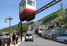 [로컬365]정선 고지대 아파트촌 모노레일 설치