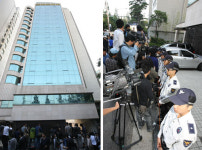 최진실 자택 취재진 몰려…전남편 조성민씨 급히 와 조문