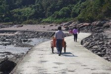 [포구기행](23) 서해의 끝섬 울도 선착장
