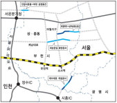 부천, 광역간선도로망 대폭 확충… 광역간선도로 확장 계획