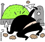 재벌 묘소 또 파헤친 ‘간 큰’ 도굴범 덜미