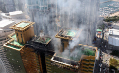 4층 발화지점엔 스프링클러도 없었다