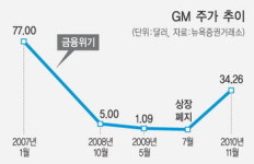 GM·씨티그룹, 부실 글로벌기업 화려한 부활