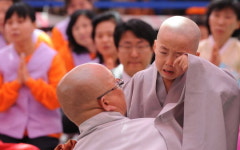 동자승삭발수계식