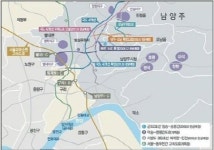 뚫리는 길 따라 아파트가 웃는다