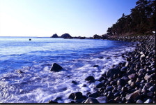 몽돌해변 파도소리도 관광자원 활용