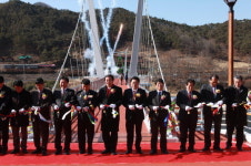 곡성 ‘섬진강 출렁다리’ 16일 준공