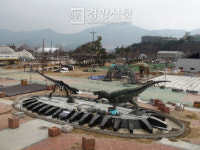 고성공룡세계엑스포 한 달 앞으로… 축제 준비 한창