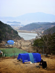 [한국의 캠핑장]큰 섬 푸른 바다, 거제 사등오토캠핑장