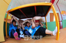 [경향포토]세이프서울한마당-지진안전 체험