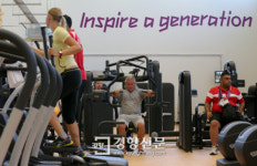 [경향포토]런던 올림픽 선수촌 피트니스 센터