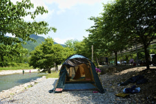 [한국의 캠핑장]선녀와 나무꾼 마을, 완주 래미안밸리캠핑장