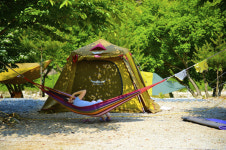 [한국의 캠핑장]선녀와 나무꾼 마을, 완주 래미안밸리캠핑장