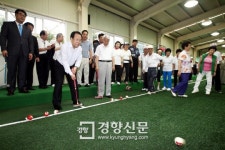김학규 용인시장 처인구 게이트볼대회 참석