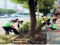 심평원 부산지원 ‘클린데이’ 거리청소 실시