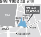 ‘경복궁 옆 대한항공 호텔’ 서울시는 반대