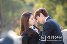 ’상속자들’ 이민호-박신혜 ’옥상키스’ 장면 공개…’달달하네’