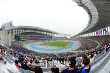 [경향포토]인천 아시아드주경기장 개장 성황