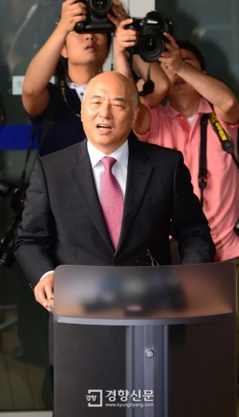 [경향포토]총리지명자 기자회견