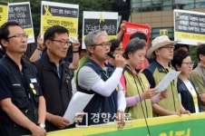 [경향포토]시민안전 지키기 노동자가 한다