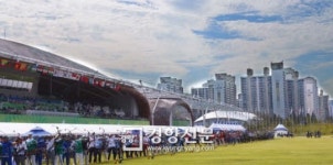 [경향포토]금빛 과녘 양궁 경기시작