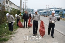 여천NCC, 동절기 앞두고 주변 환경 정화활동