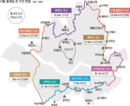 서울 둘레길, 157㎞ 전 구간 15일 개통