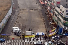 [경향포토]50년만에 쉬는 모란시장