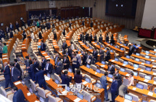 [경향포토]유회된 국회
